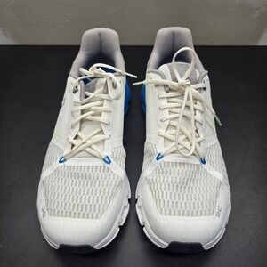On Running Cloudflyer Men's Running Shoes White Blue Size 10